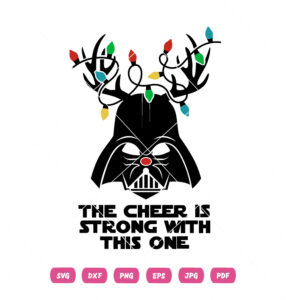 The Cheer Is Strong With This One Logo Vector