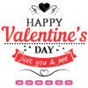 Heart Valentine Day Vector Design