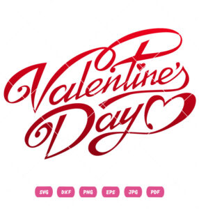 Valentines Day Heart Love Vector Design