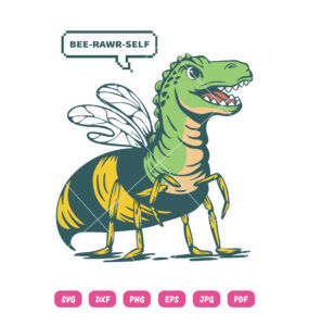 Bee Rawr Self DVG Bee rex