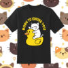 Born To Ignore You Cat SVG Cat Riding Duck