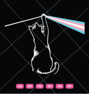 Cat Rock Miusic Trans Pride Protect The Doll