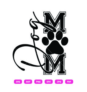 Dog Mom SVG