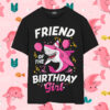 Friend Of The Birthday Girl Shark SVG, Birthday Shark Girl SVG PNG DXF EPS