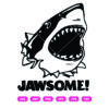 Jawsome Shark SVG, Jaws Shark