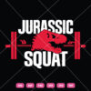 Jurassic Squat SVG T Rex
