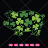 Pig Irish Lucky SVG Shamrock Irish Pig