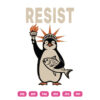 Resist Penguin SVG Penguin Trump