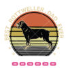 Best Rottwieler Dad Ever SVG Rottwieler Dog