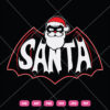 Christmas Santa Claus Bat SVG Christmas