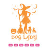 Dog Lady SVG Dog Pumpkin