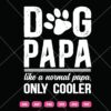 Dog Papa Like A Normal Papa Only Cooper SVG Cooper