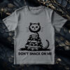 Don't SnacK On Me Cat SVG Funny Cat