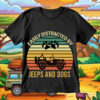 Easily Distracted By Jeeps And Dogs SVG Jeep Dogs