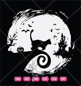 Exotic Shorthair Halloween SVG Spooky Cats Halloween