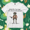 Hold On Partner Im Overstimulated Funny Frog SVG Cow Boy Frog