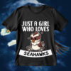 Just A Girl Who Loves Seahawks SVG Seahawks