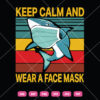 Keep Calm And Were A Face Mask SVG Face Mask