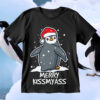 Penguin Merry Kiss My Ass SVG Christmas Penguin