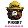 Smoky Bear Resist SVG Smoky Say Resist