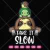 Take It Slow SVG Turtle