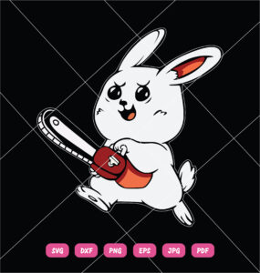 Trick Or Treat SVG Halloween Rabit