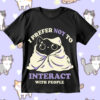 I Prefer Not To Interact With People SVG, Funny Cat SVG PNG DXF EPS