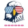 Patriotic Eagle With Sunglasses SVG, Sunglasses SVG