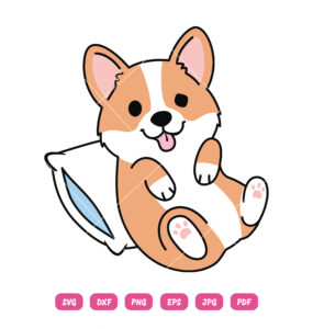 Baby Corgi SVG Dog Animal