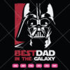 Best Dad In The Galaxy SVG Darth Vader Fathers Day