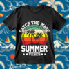 Catch The Wave Summer Vibes SVG, Travel Lover SVG, Beach Summer Respect The Locals Vibes SVG