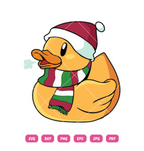 Christmas Duck SVG Duck