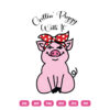 Gettin' Piggy With It SVG Pig