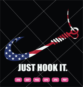 Just Hook It SVG America Flag Hook
