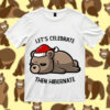 Let's Celebrate Then Hibernate SVG Christmas
