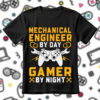 Mechanical Engineer By Day Gamer By Night SVG Engineer Gamer
