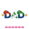Dad Mario Bros SVG Super Daddy Mario Big Dad Mario