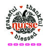 Grateful Thankful Blessed Nurse SVG,