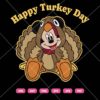 Mickey Turkey SVG, Thanksgiving SVG, Mickey Mouse SVG, Turkey SVG