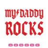 My Daddy Rocks SVG Father's Day Rock My Dad My Rock