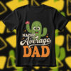 Nacho Average Dad SVG, Funny Fathers Day SVG PNG DXF EPS