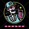 Skeleton With Cocktail SVG, Skull SVG, Skeleton SVG, Cocktail SVG